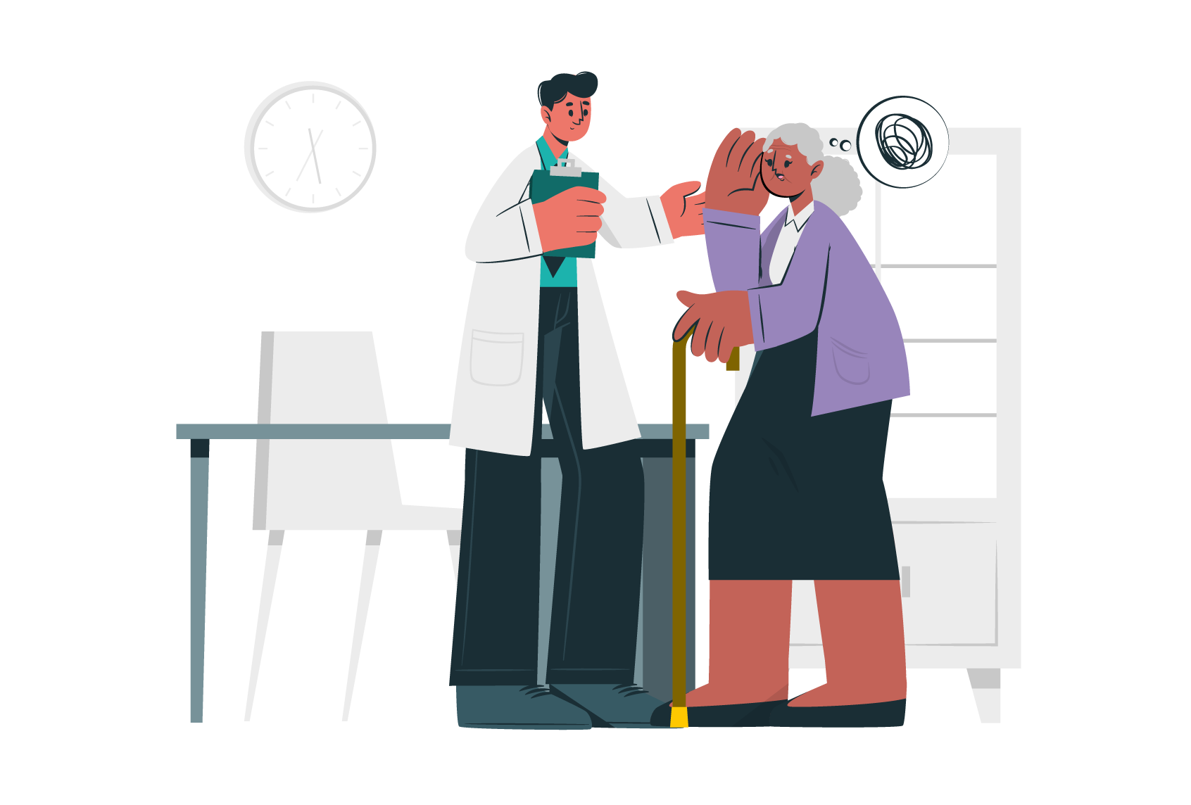 Tratamiento de Pacientes Avanzados con Alzheimer y Otras Demencias